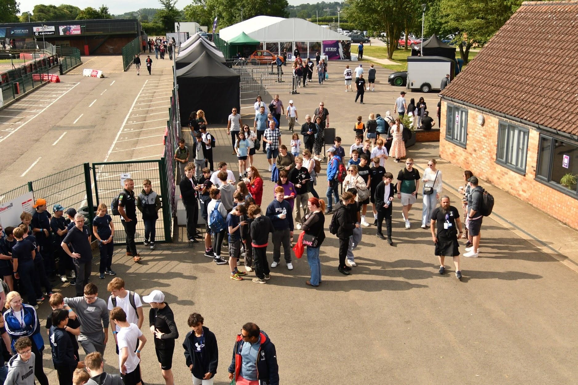 The Theory Meets the Track: STEM on Track Returns to Whilton Mill